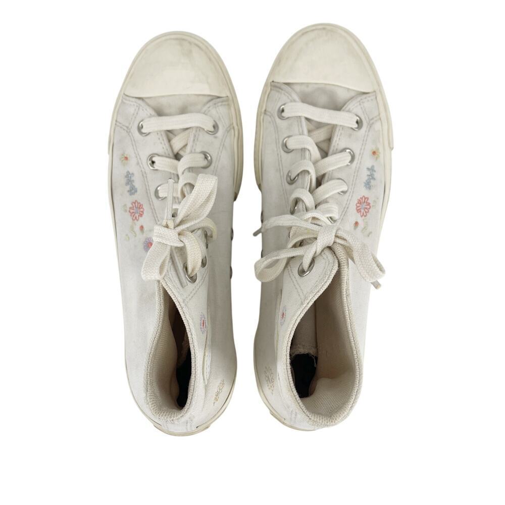 Converse Chuck Taylor All Star Lift Platform Embroidered Floral Women's Size 9.5 - Picture 5 of 9